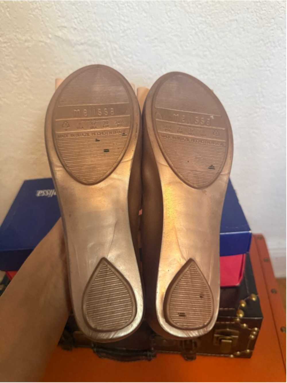 Used, Melissa Ultragirl Sweet IX bow shoes, size 8 - Picture 5 of 7